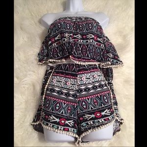 Women’s tube Top romper